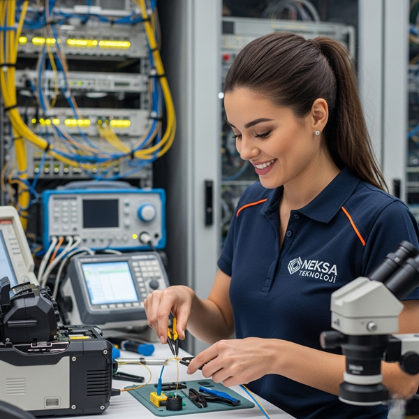 Fiber Kablo Ucu Tamiri 16 Fiber Kablo Ucu Tamiri